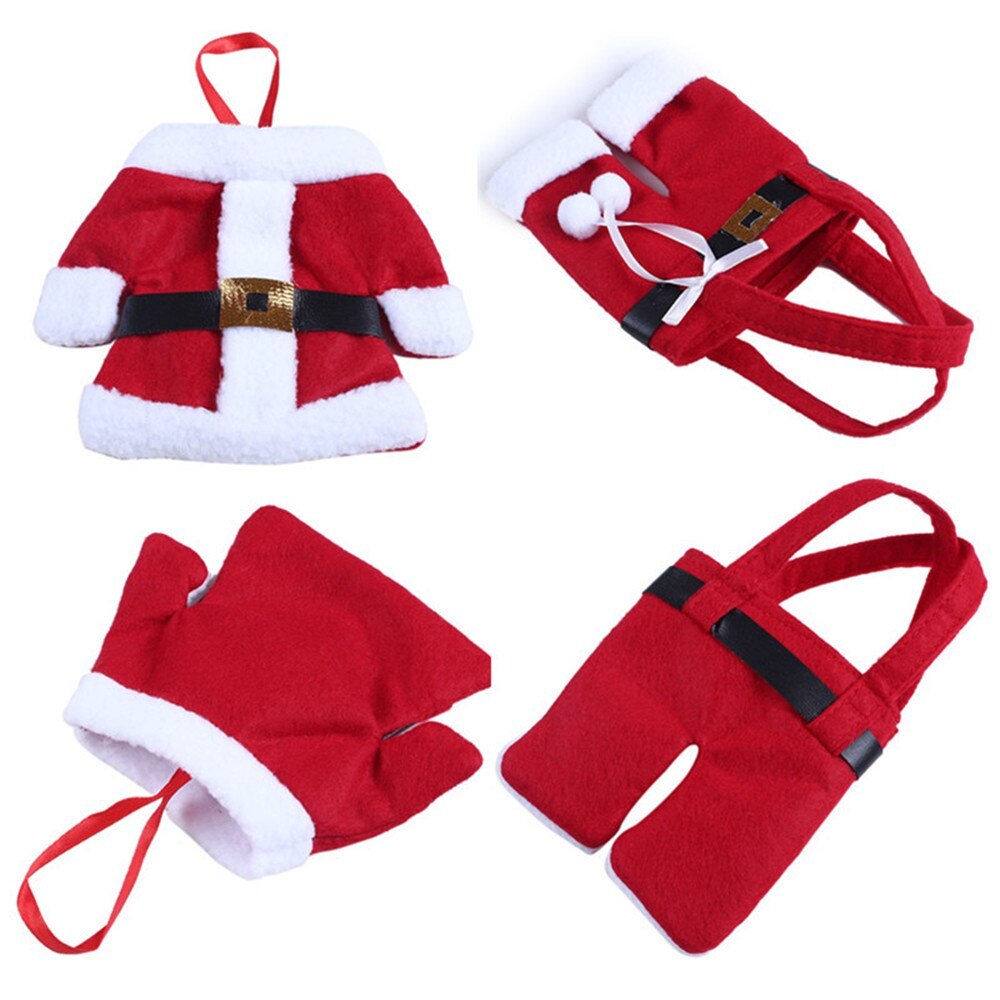 Christmas tableware set-   knife and fork bag