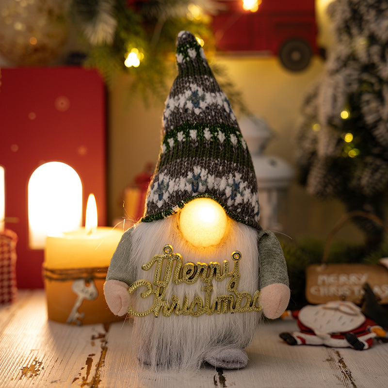 Christmas Decoration  Nose With Light