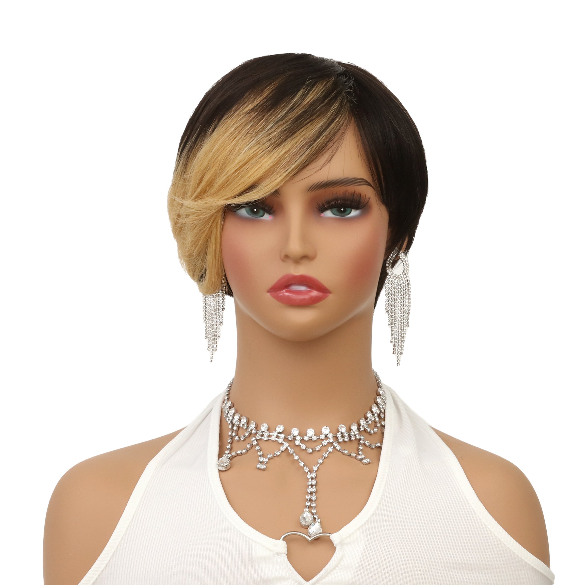 Brazil Remy Hair Non-toxic Short Wig- Straight