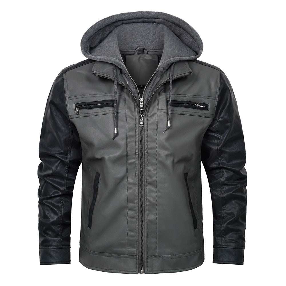 Fashion Leather Jacket Coat