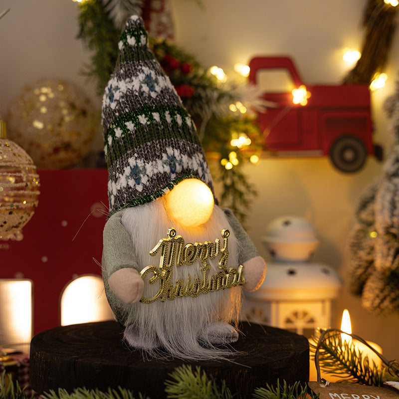 Christmas Decoration  Nose With Light
